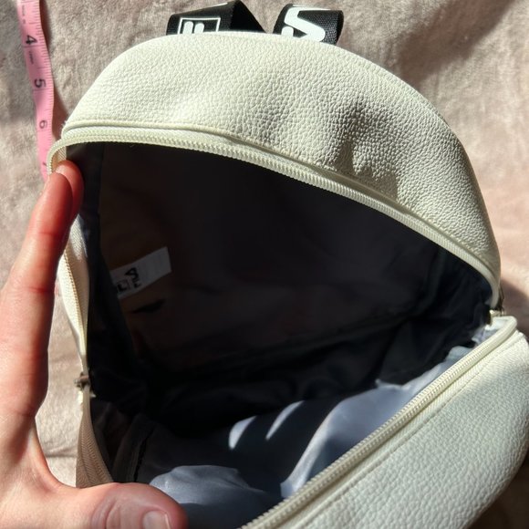 Mini White Fila Backpack - Picture 4 of 10